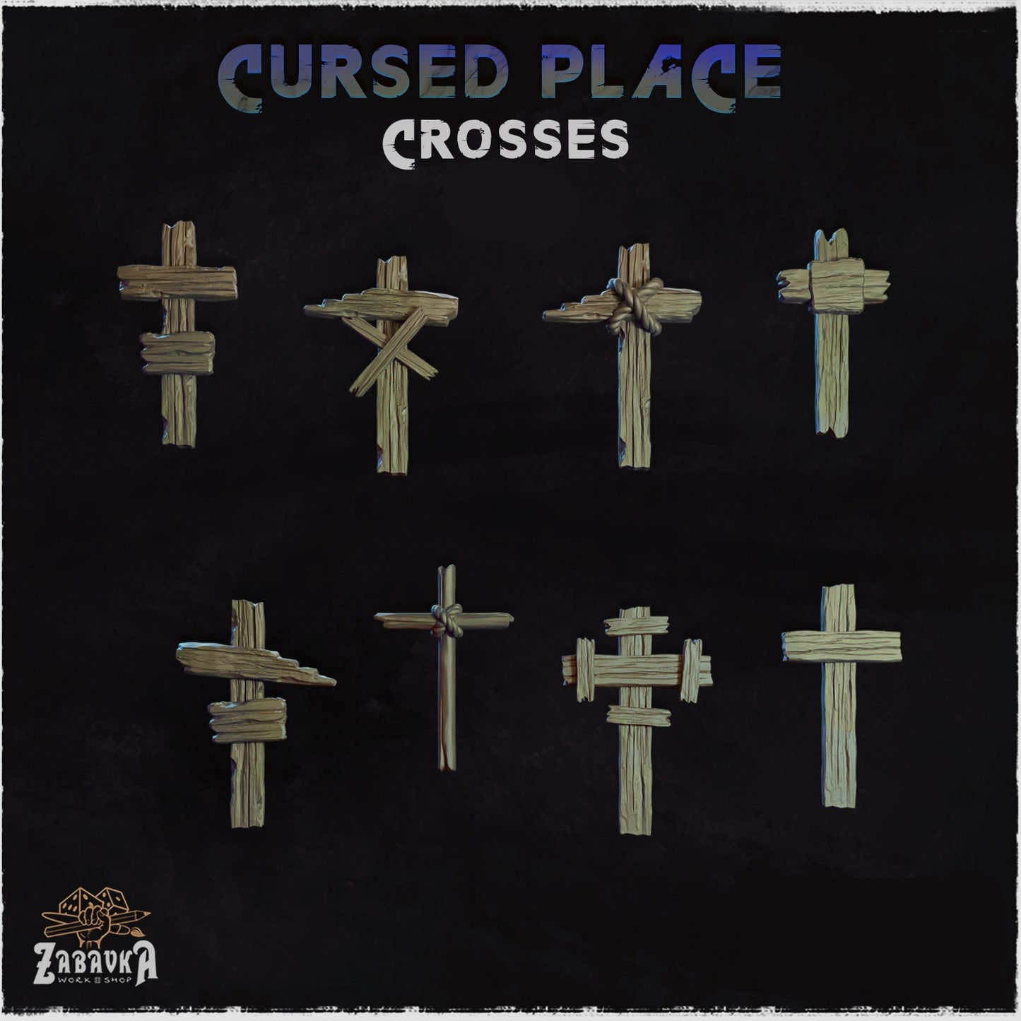 Cursed Place Cross Basing Bits