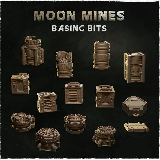 Moon Mines Crates and Barrels Basing Bits