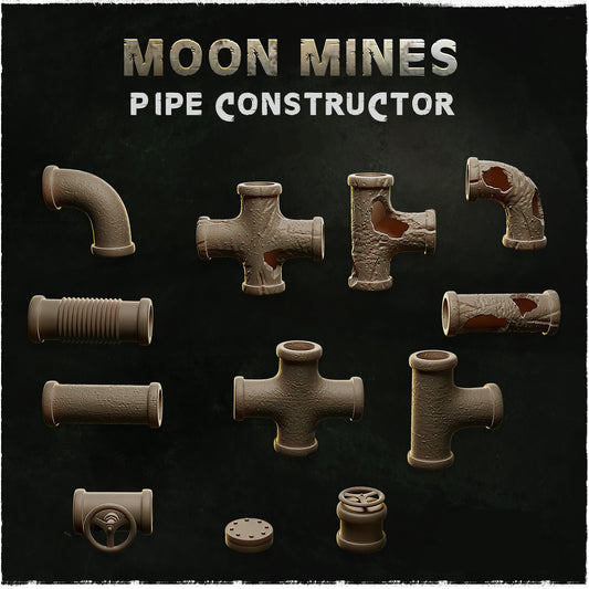 Moon Mines Piping Basing Bits