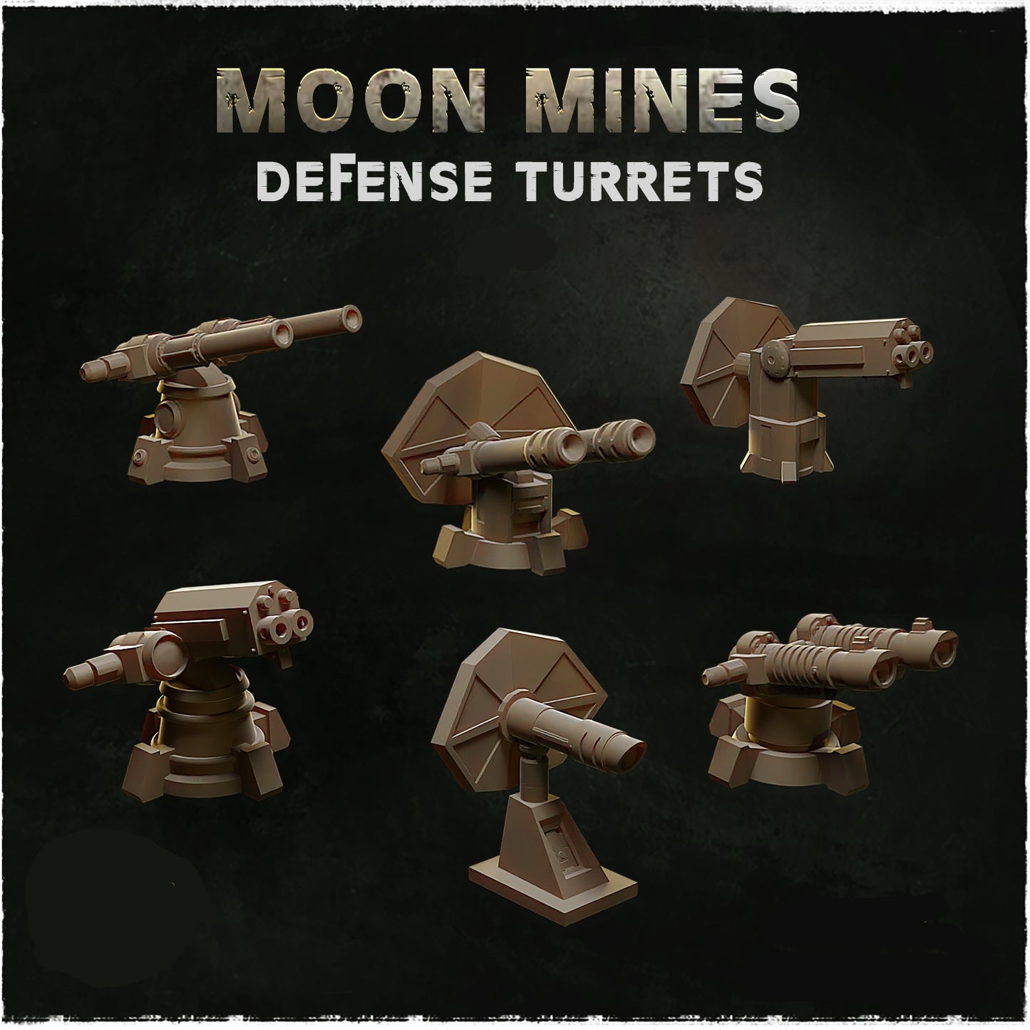 Moon Mines Turret Basing Bits