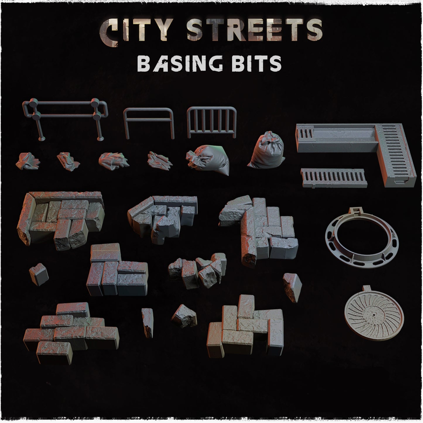 City Streets Miscellaneous Basing Bits