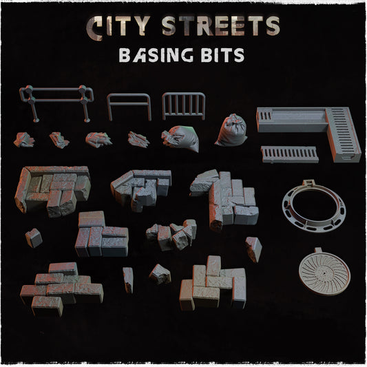 City Streets Miscellaneous Basing Bits