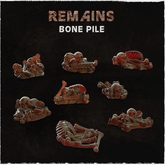Remains Bone Pile Basing Bits