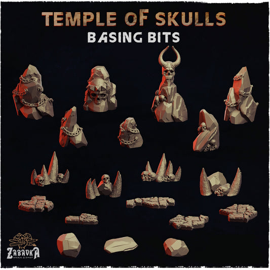 Temple of Skulls Rock Basing Bits