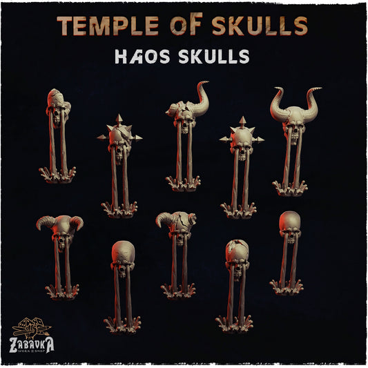 Temple of Skulls Fountain Basing Bits