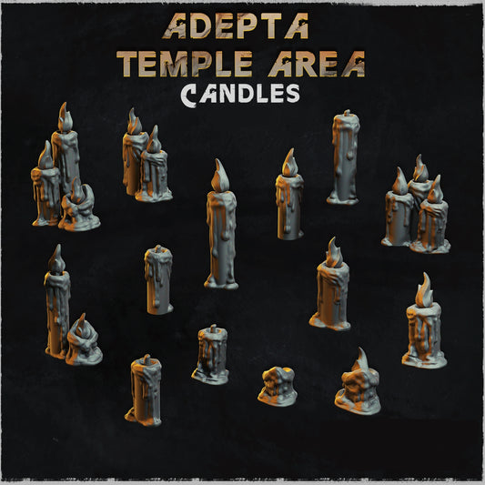 Adepta Temple Area Candle Basing Bits
