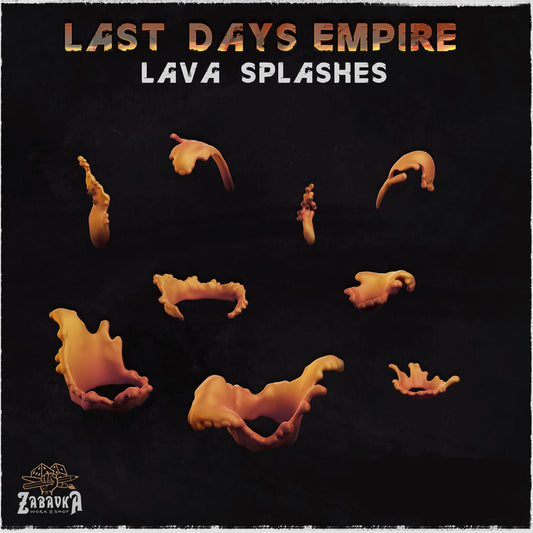 Last Empire Days Lava Splash Basing Bits