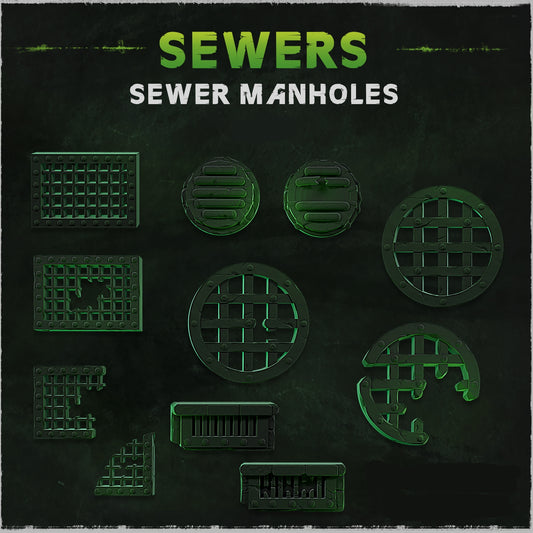 Sewers Manhole Cover Basing Bits