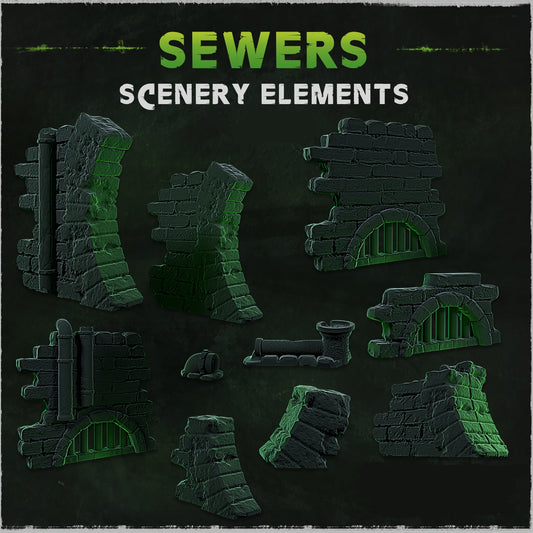 Sewers Crumbling Wall Basing Bits