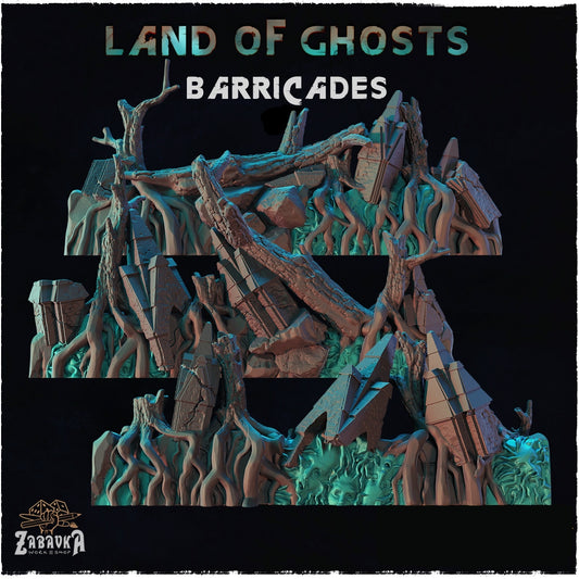 Battlefield Resin Wargaming Barrikaden