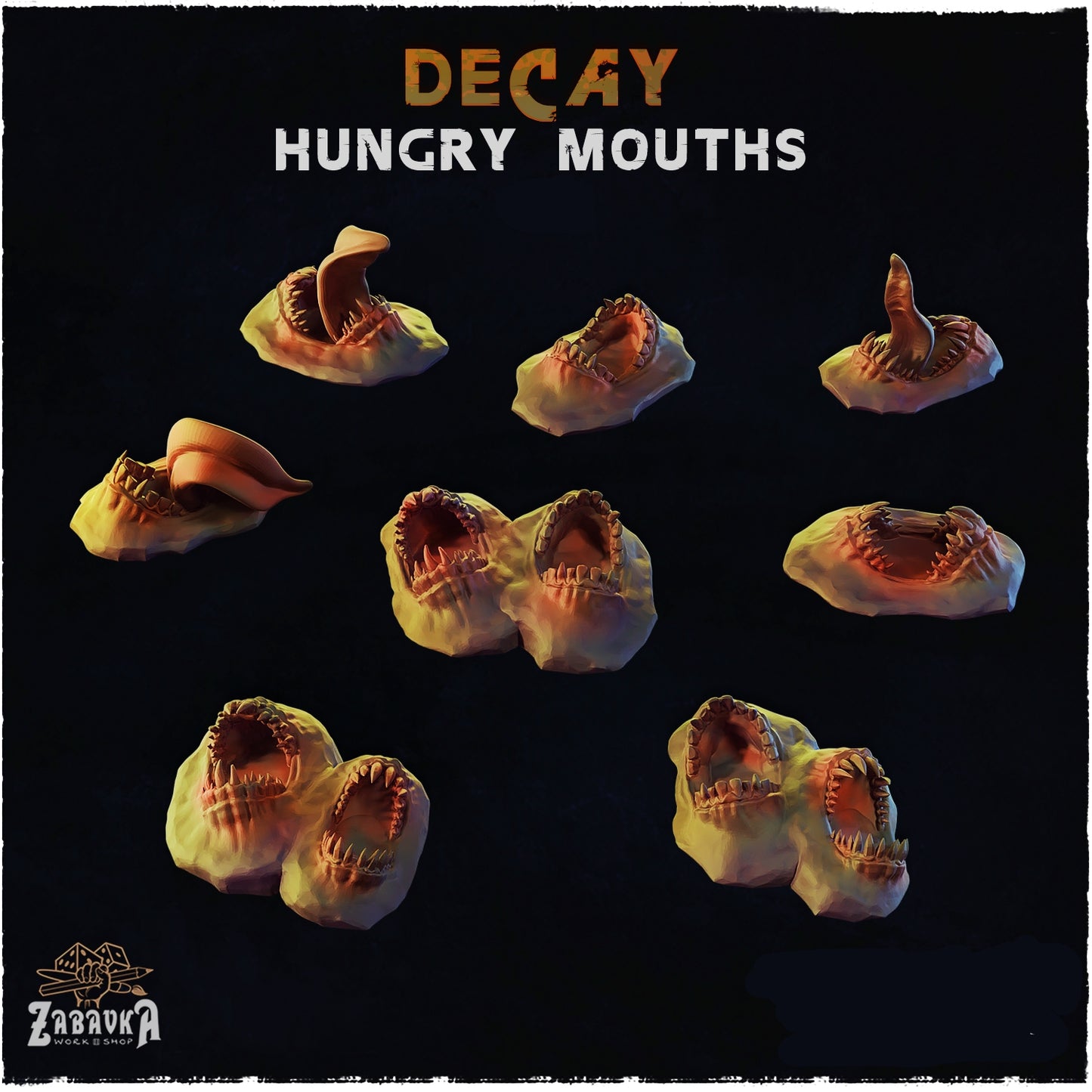 Decay Hungry Mouths Basing Bits