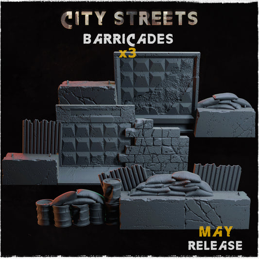Battlefield Resin Wargaming Barrikaden