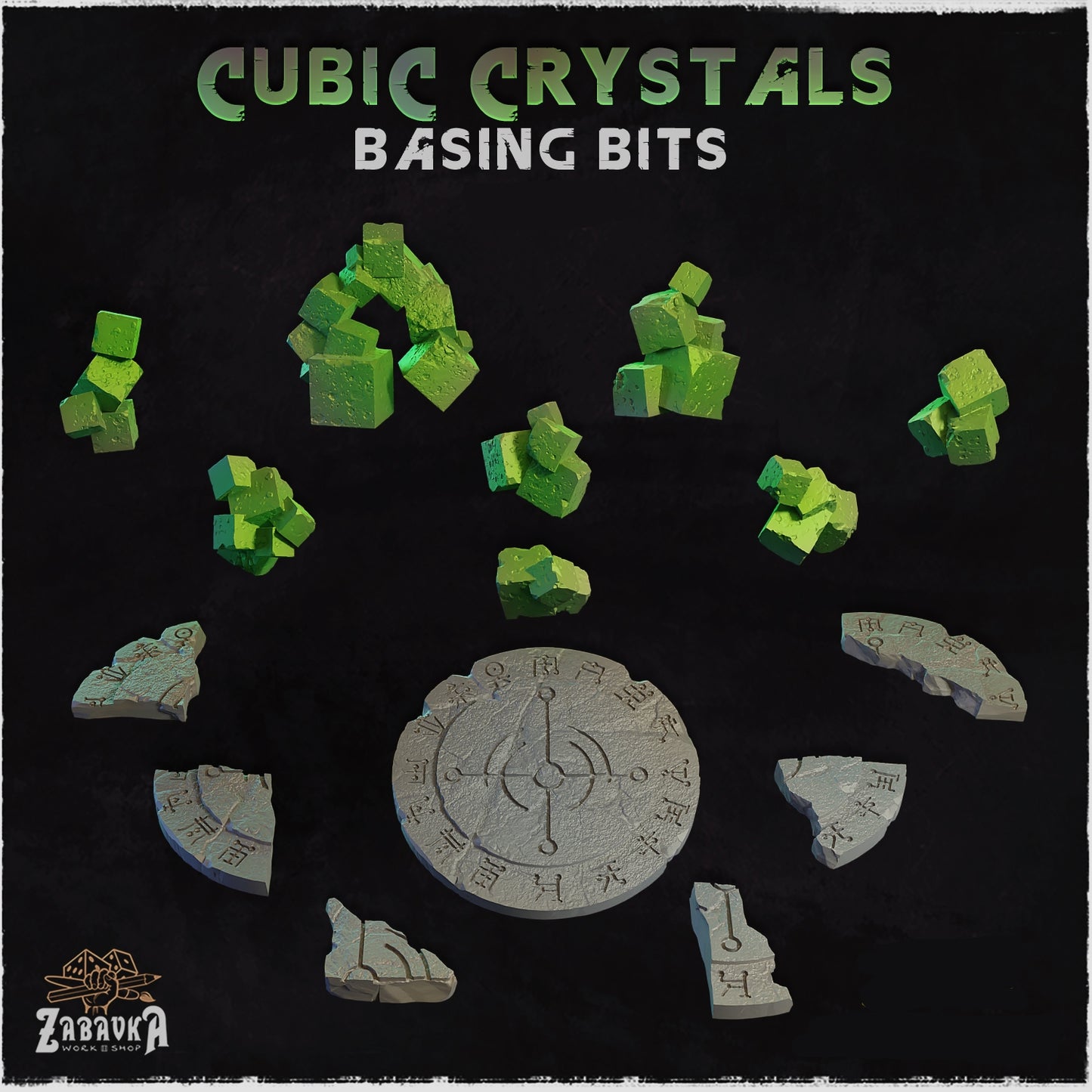 Cubic Crystals Miscellaneous Basing Bits