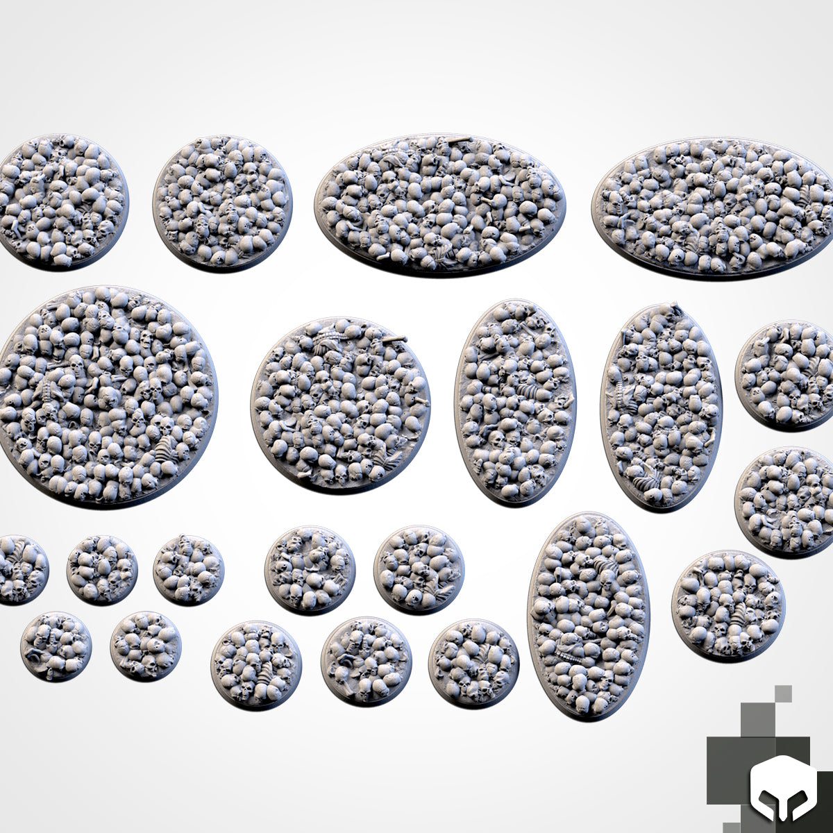 Death Skulls Base Toppers
