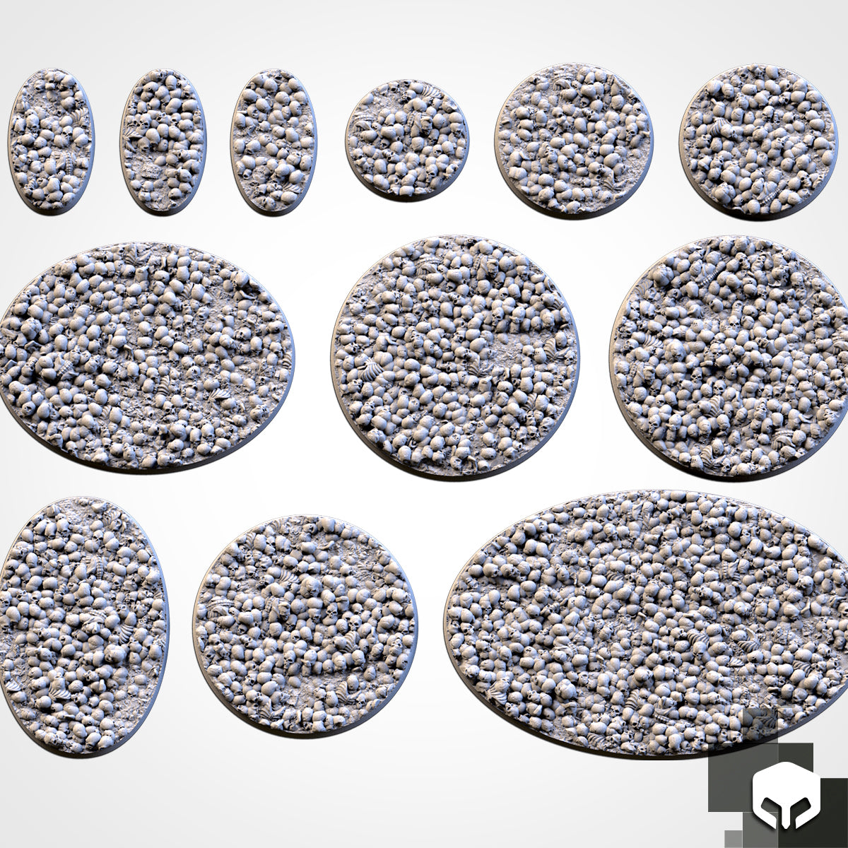 Death Skulls Base Toppers