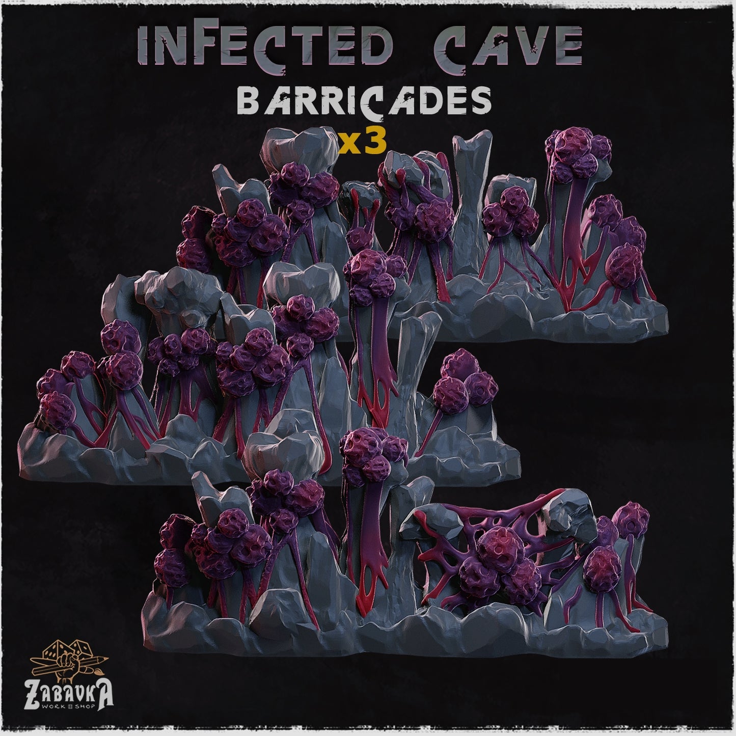 Battlefield Resin Wargaming Barrikaden