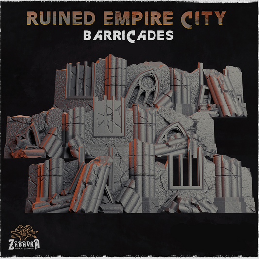 Battlefield Resin Wargaming Barrikaden