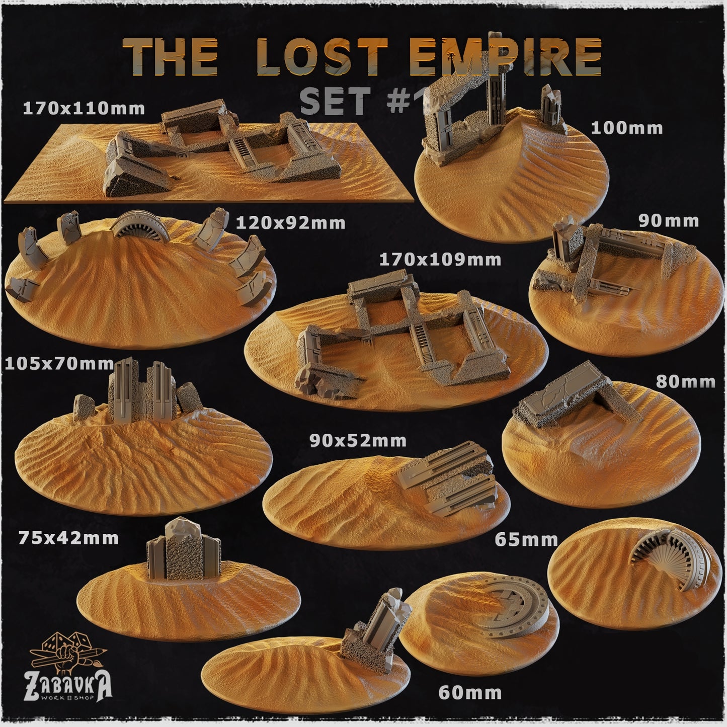The Lost Empire Base Toppers