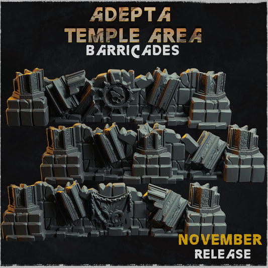 Battlefield Resin Wargaming Barrikaden