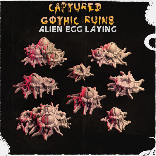 Captured Gothic Ruins Alien Egg Basing Bits