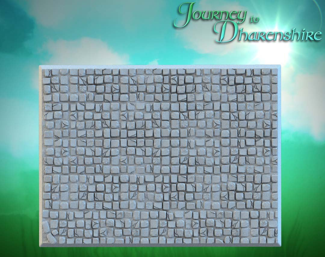 Cobblestone Square Resin Bases