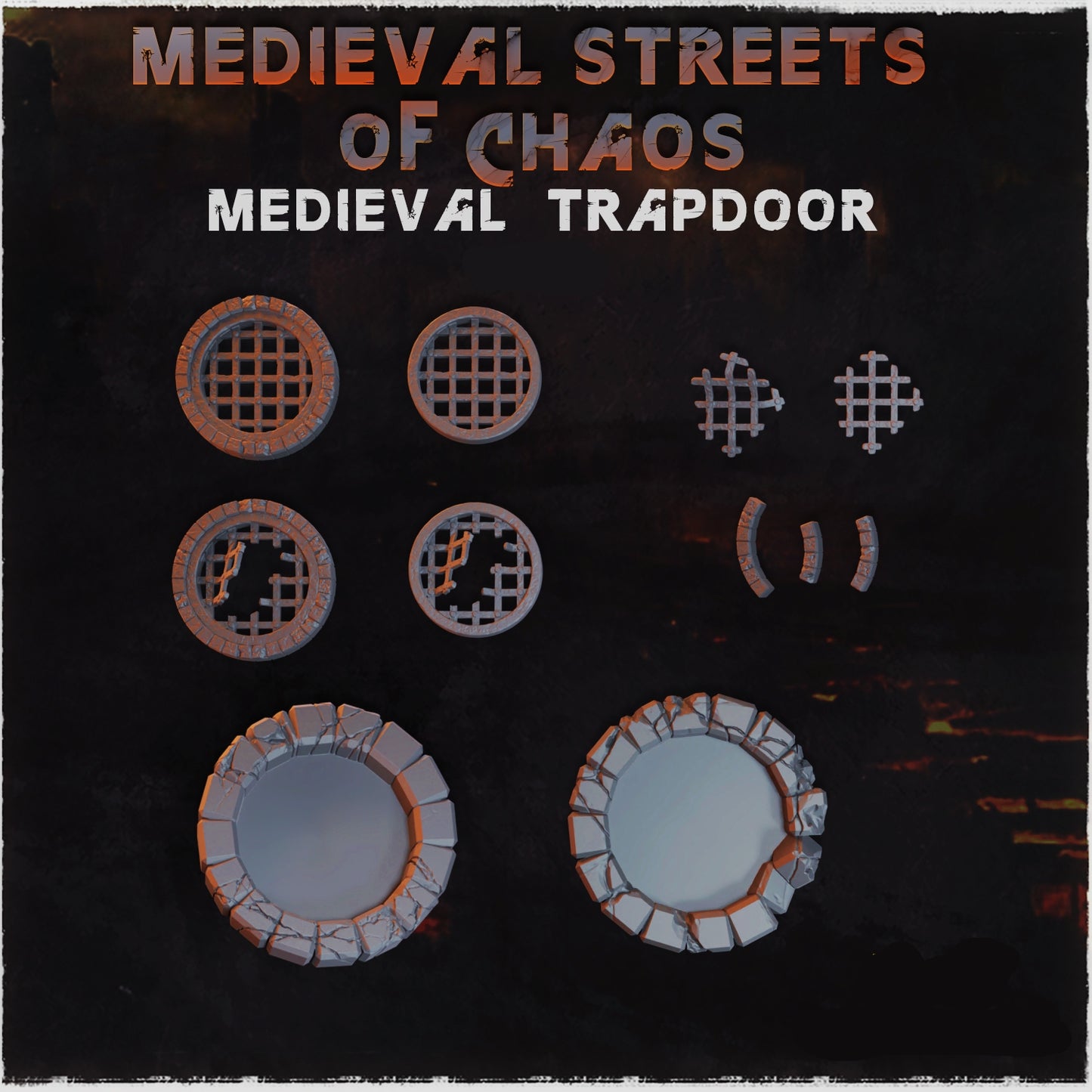 Medieval Streets of Chaos Trapdoors Basing Bits