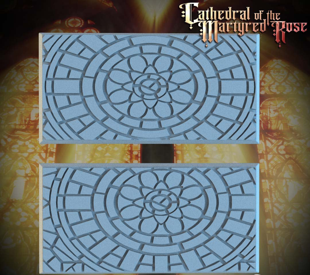 Mosaic Square Resin Bases