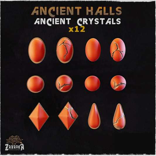 Ancient Halls Crystals Basing Bits