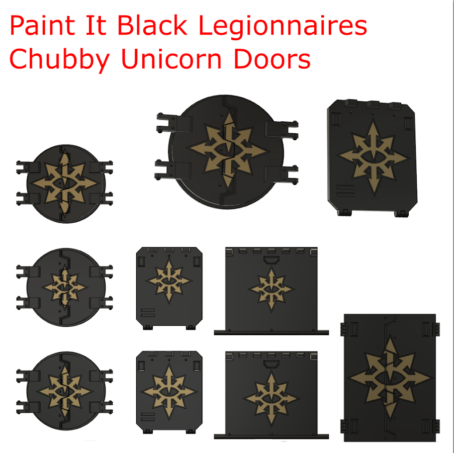 The Chubby Unicorn Doors