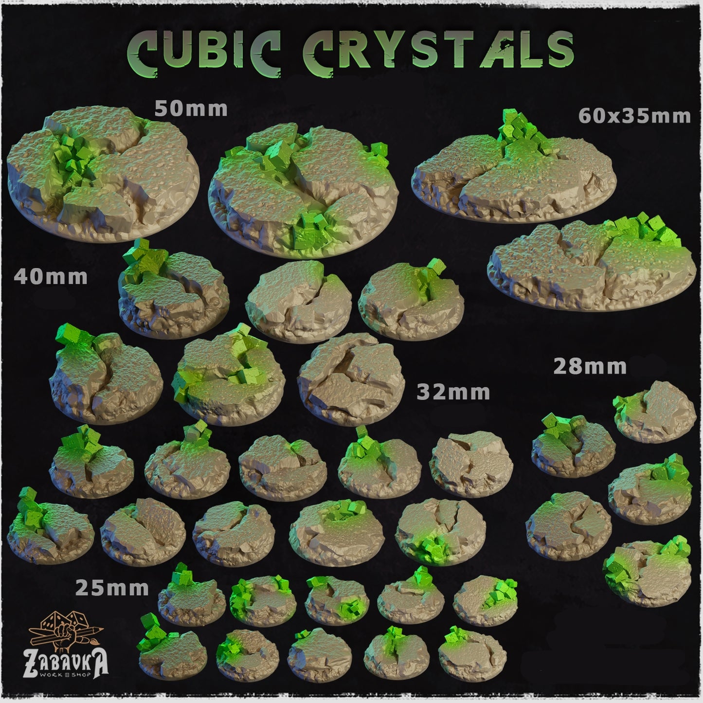 Cubic Crystals Bases