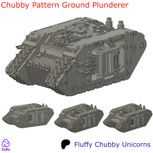The Chubby Pattern Ground Plunderer Tank Kit