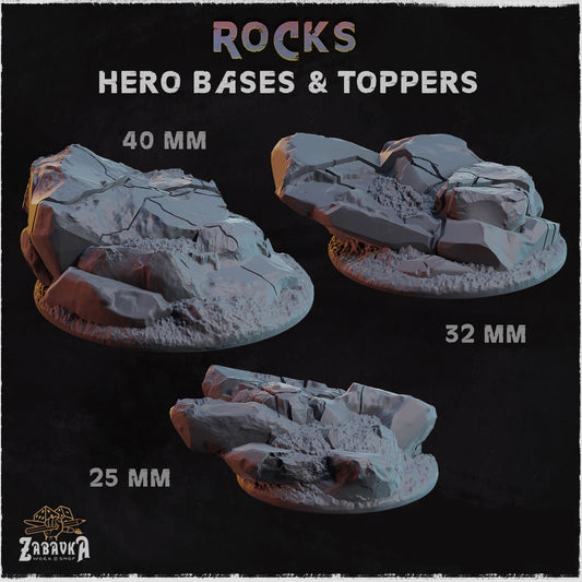 Rocks Hero Base Toppers