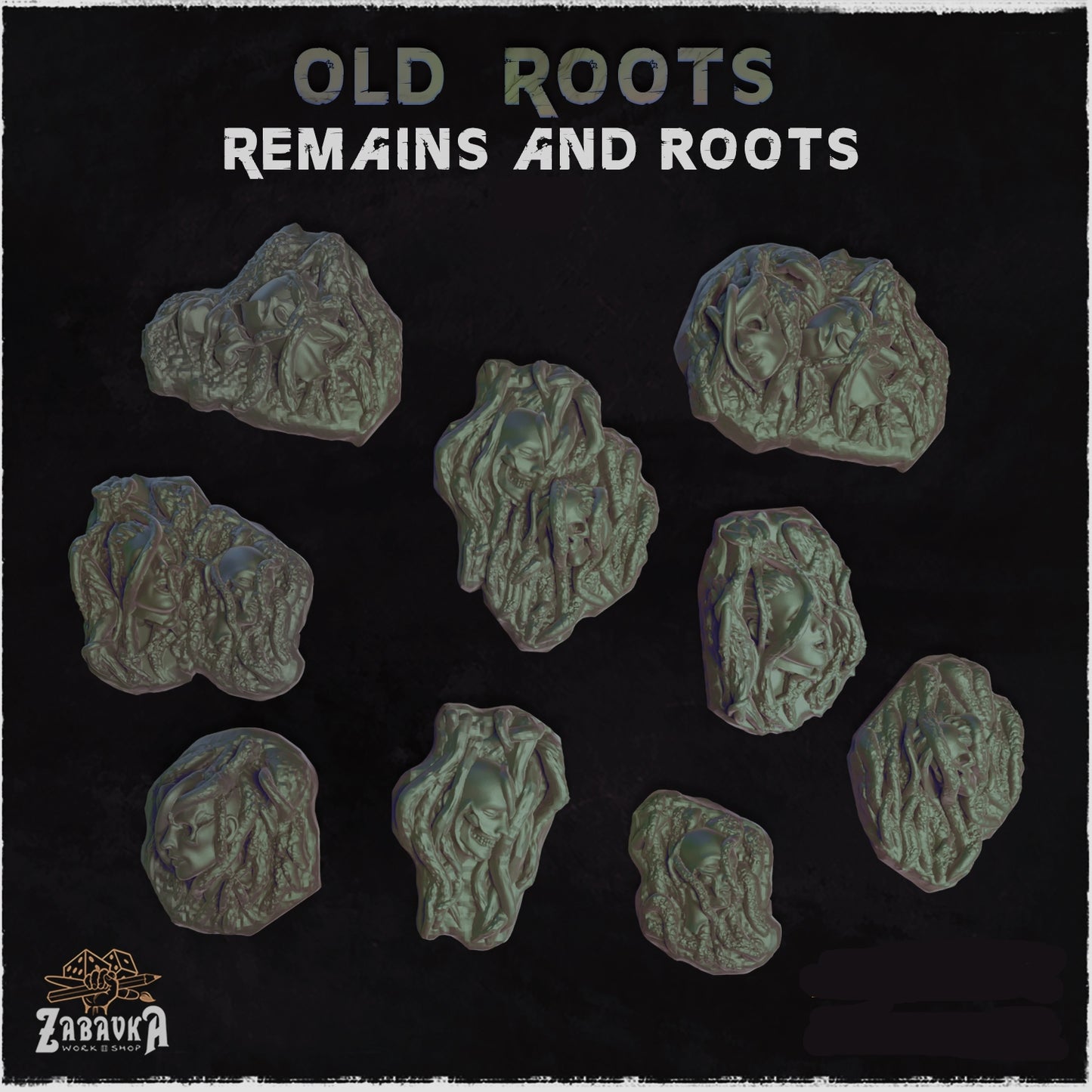 Old Roots Rooted Remains Basing Bits