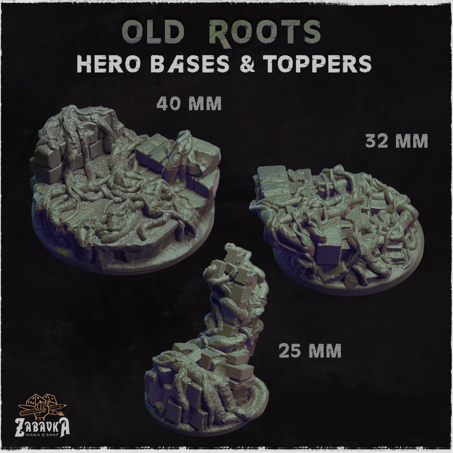 Old Roots Hero Bases and Toppers