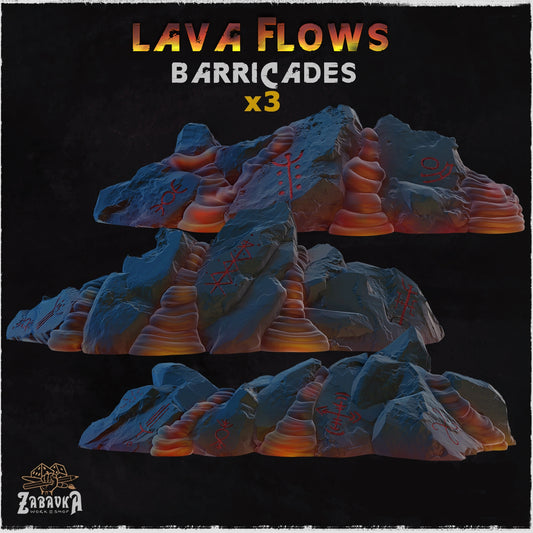 Barricades de Wargaming en résine de champ de bataille