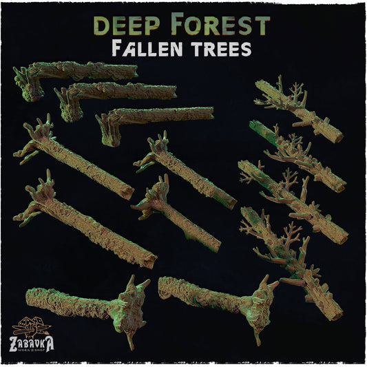 Deep Forest Fallen Trees Basing Bits