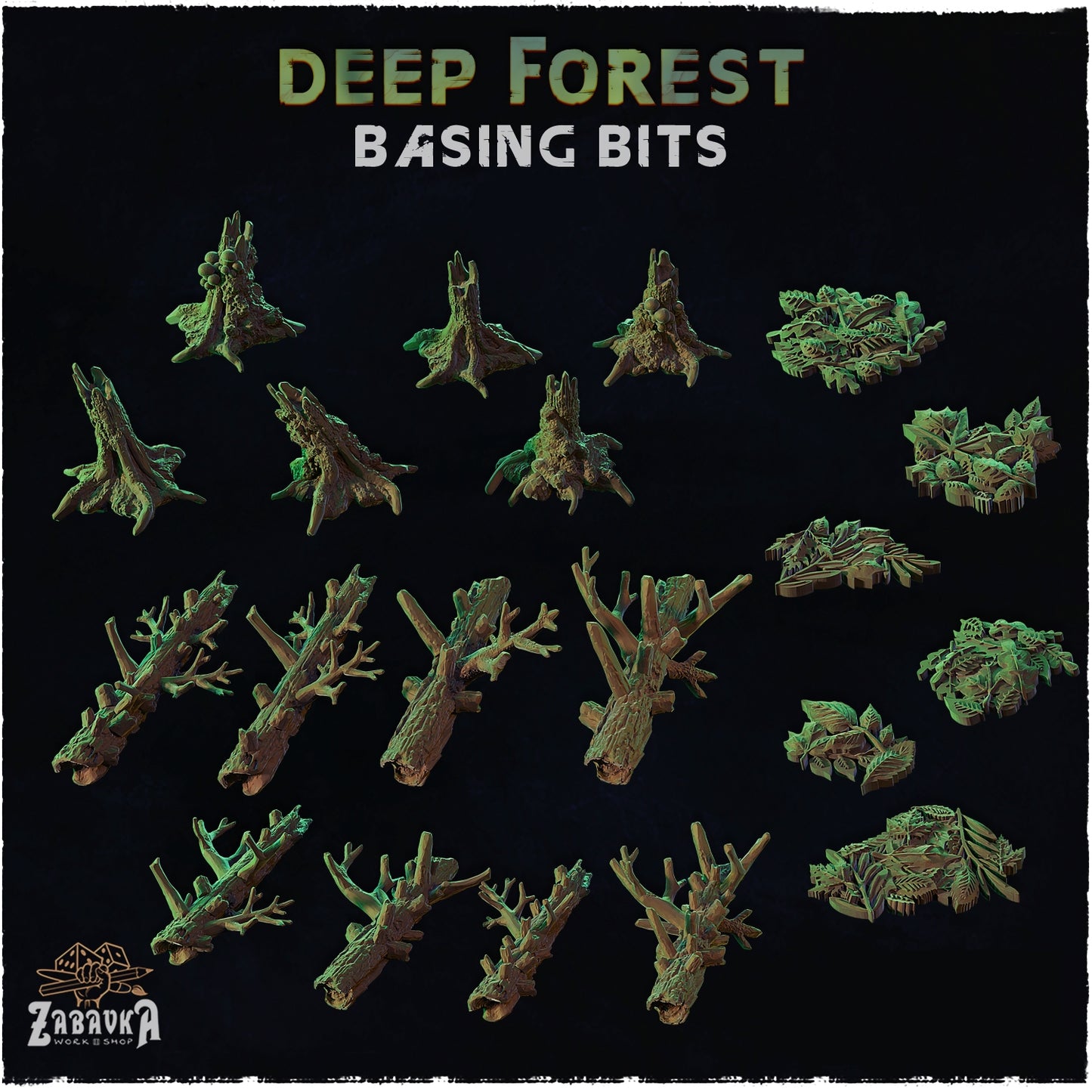 Deep Forest Forest Floor Basing Bits