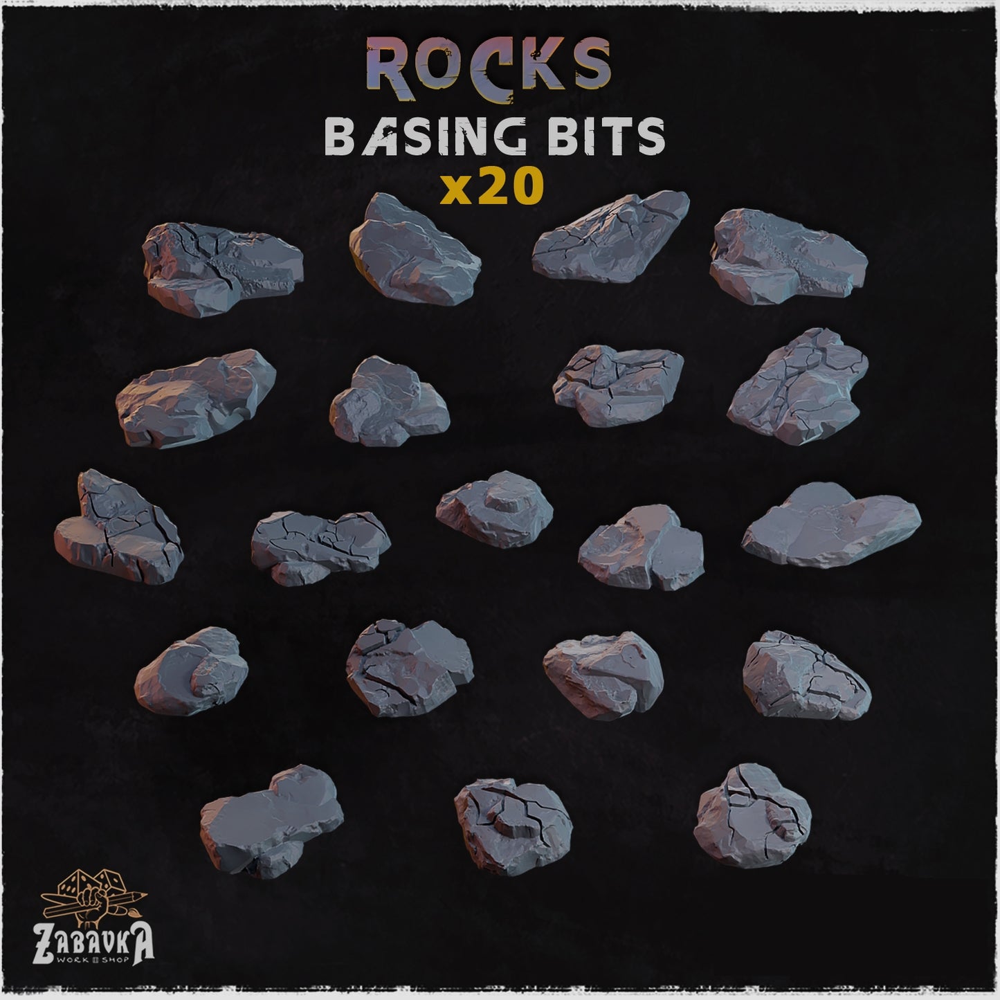 Rocks Miscellaneous Stones Basing Bits