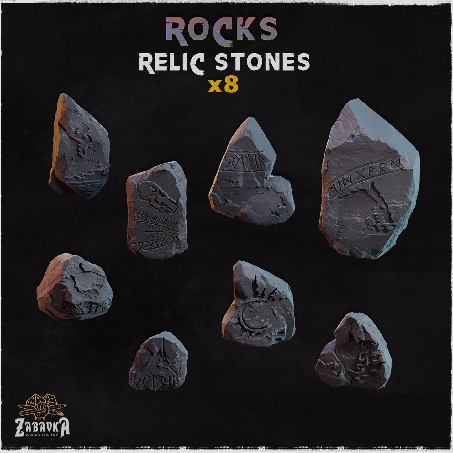 Rocks Relic Stone Basing Bits