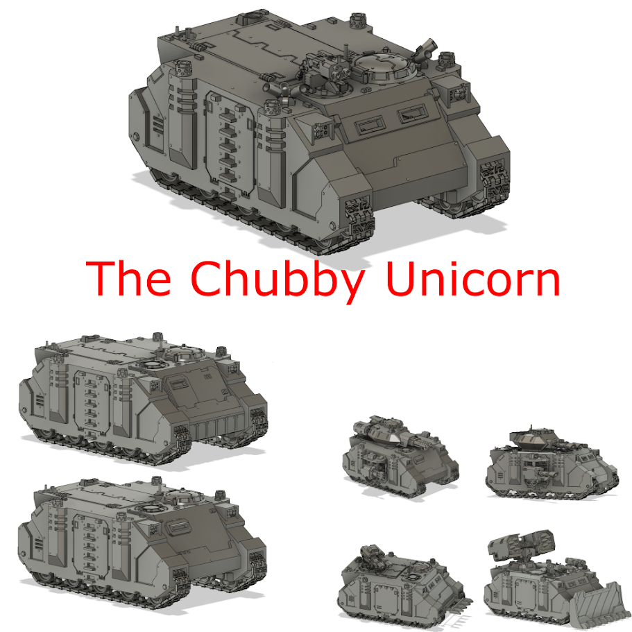 The Chubby Unicorn Tank Kit