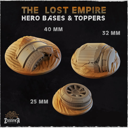 The Lost Empire Hero Base Toppers