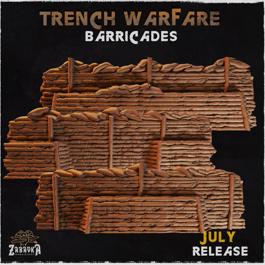Trench Warfare Wargaming Barricades