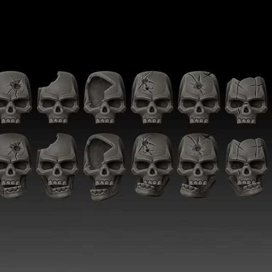 Human Skulls Basing Bits