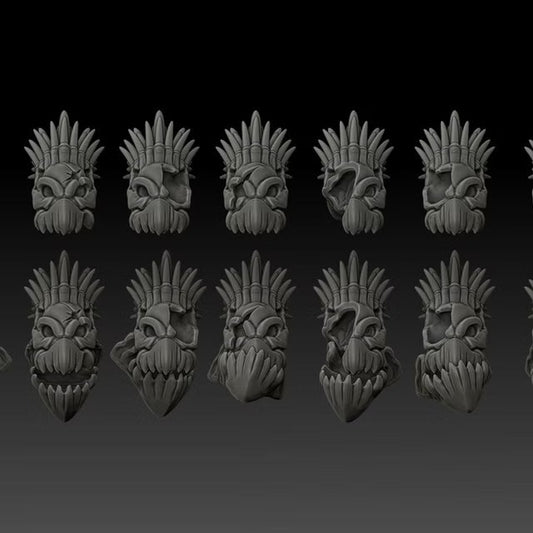 Kroot Skulls Basing Bits