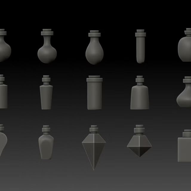 Potion Bottles Basing Bits
