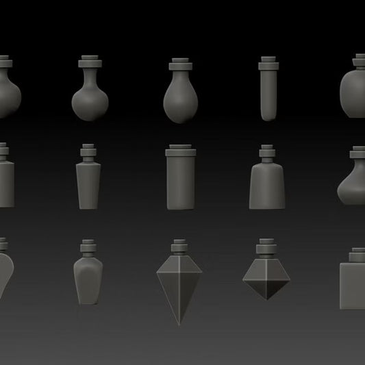 Potion Bottles Basing Bits