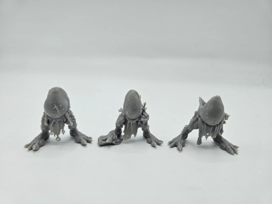 3D Printed Small Troll Bodies and Necks Compatible with Rockgut Troggoths