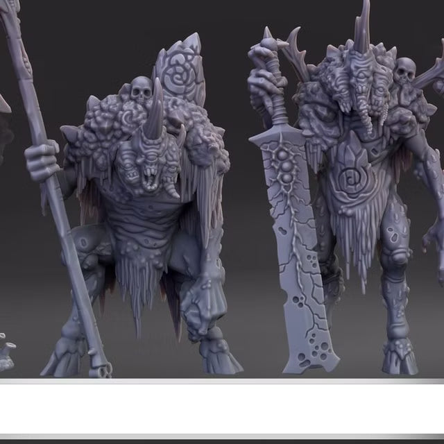 Tri Headed Pestilent Trolls