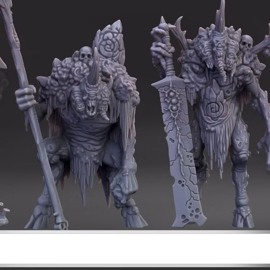 Tri Headed Pestilent Trolls