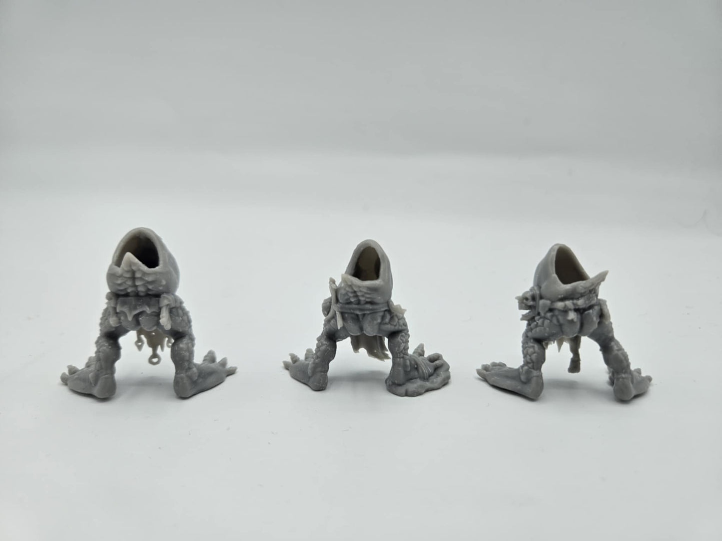 3D Printed Small Troll Bodies and Necks Compatible with Rockgut Troggoths